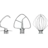 Accessory sett med 3 tilbehør i rustfritt stål til KitchenAid kjøkkenmaskin med vippehode