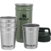 Adventure shotglass 59 ml 4 stk grønn