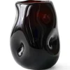 After Rain vase 20 cm brun