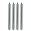 Aia kronelys 30 cm 4 stk dark grey