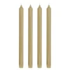 Aia kronelys 30 cm 4 stk sand