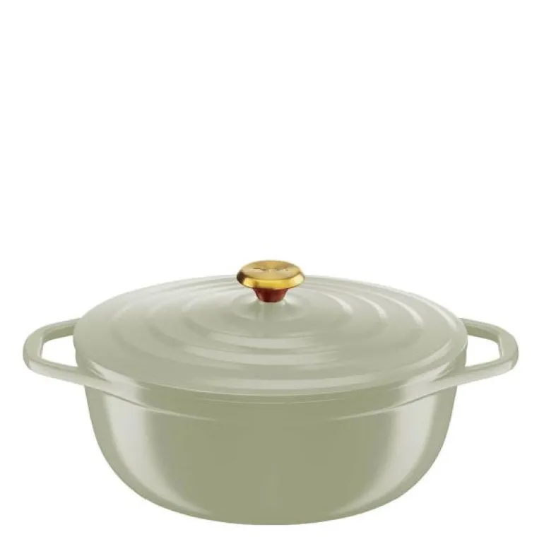 Air Soft Light gryte oval 5,7L 30x23 cm lindegrønn