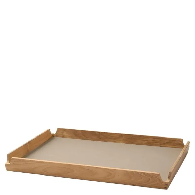 Airy teak brett 28,6x36,6 cm nupo clay brown