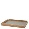 Airy teak brett 28,6x36,6 cm nupo lys grå