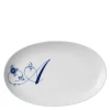 Alfabet tallerken oval A 23 cm