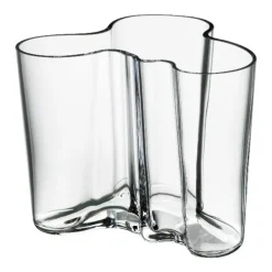 Alvar Aalto vase 12 cm klar