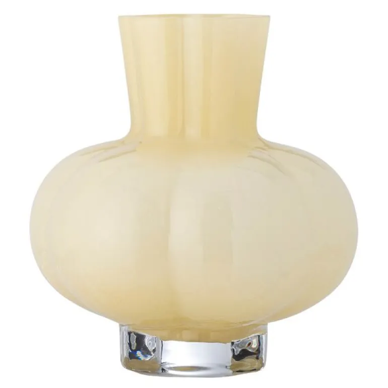 Alyssa vase 23,5 cm gul