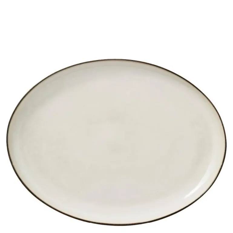 Amera serveringsfat 40x30 cm beige