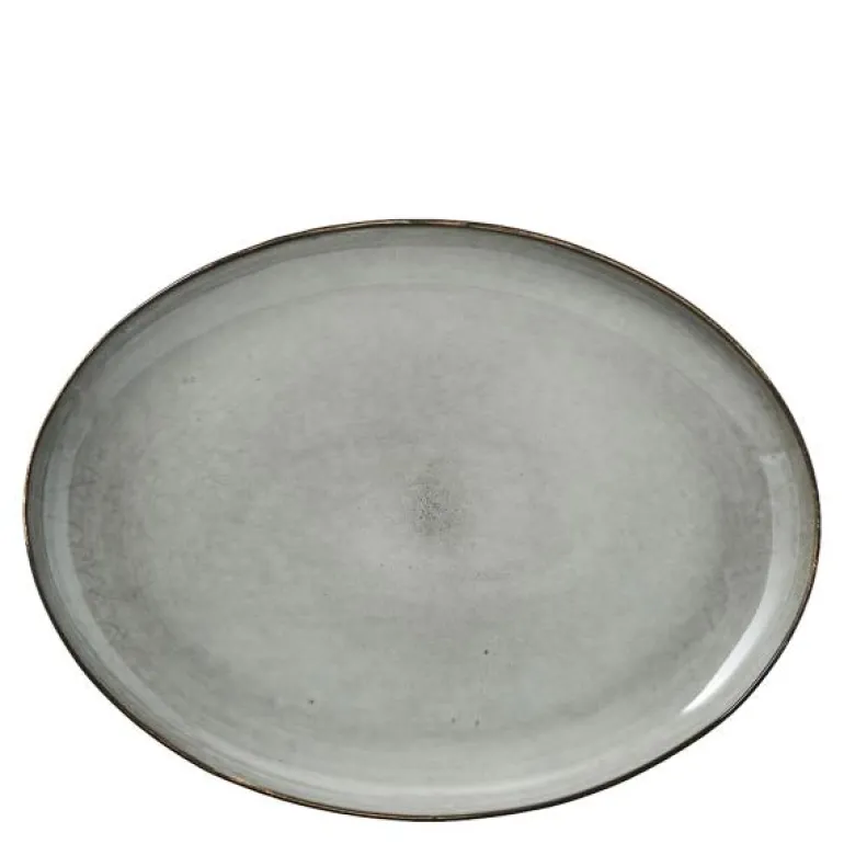 Amera serveringsfat 40x30 cm grå