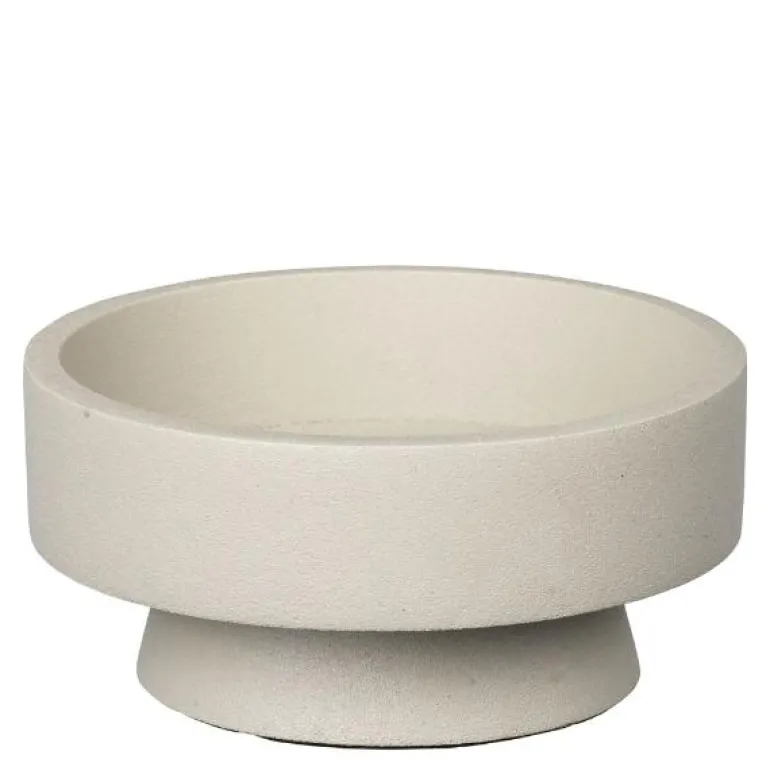 Anker lysestake 10x4 cm sand