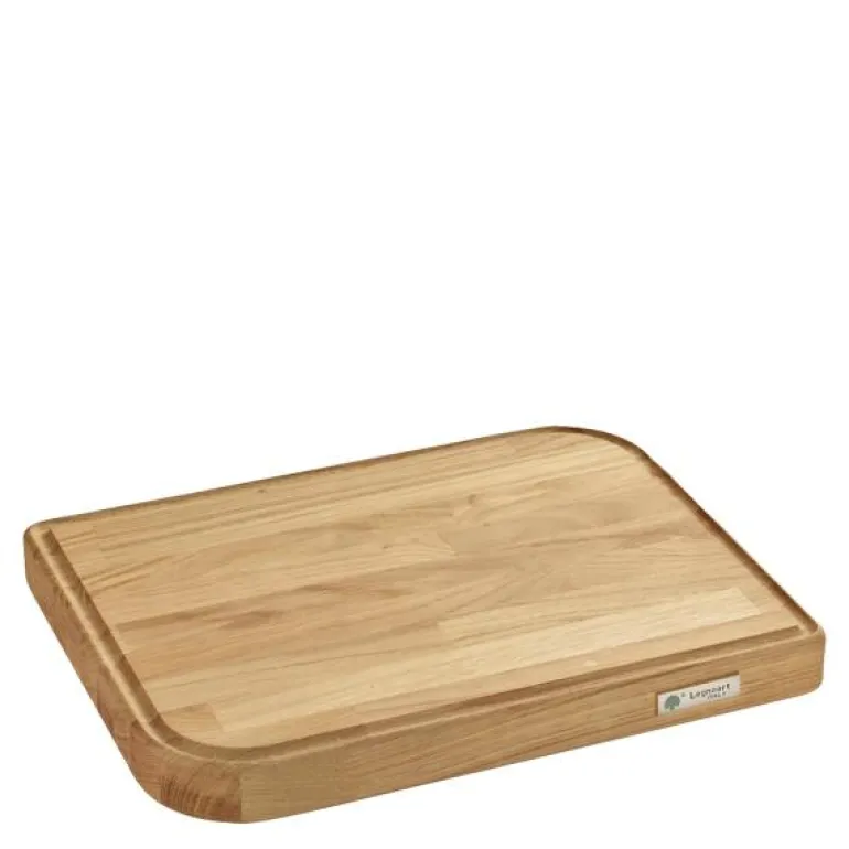 Arena skjærebrett L 37x28x4 cm natur eiktre