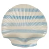 Armona serveringsfat 32,5 cm stripe lys blå/hvit