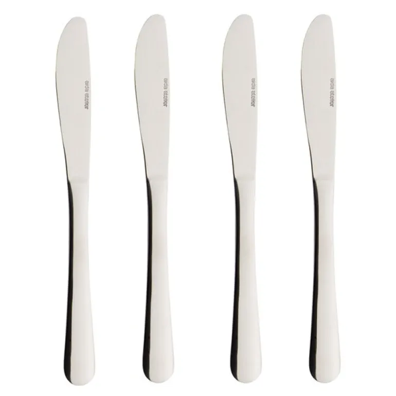 Atelier kniv 4 stk polert