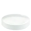 Atelier tallerken 25 cm 4 stk super white