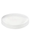 Atelier tallerken 27 cm 4 stk super white