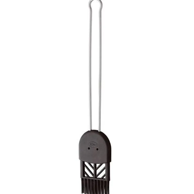 Bakepensel stål/svart 26 cm