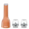 Batteridrevet krydderkvern m/2 finapod 23 cm salmon