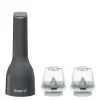 Batteridrevet krydderkvern m/2 finapod 23 cm midnight black