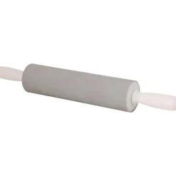 bAYk kjevle silikon 22 cm hvit/grå