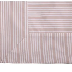 Bedding Collection dynetrekk 140x220+63x60 cm powder rose stripes