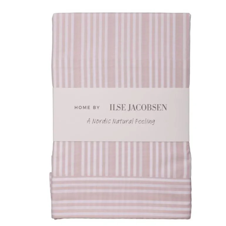 Bedding Collection putetrekk 60x63 cm 2 stk powder rose stripes