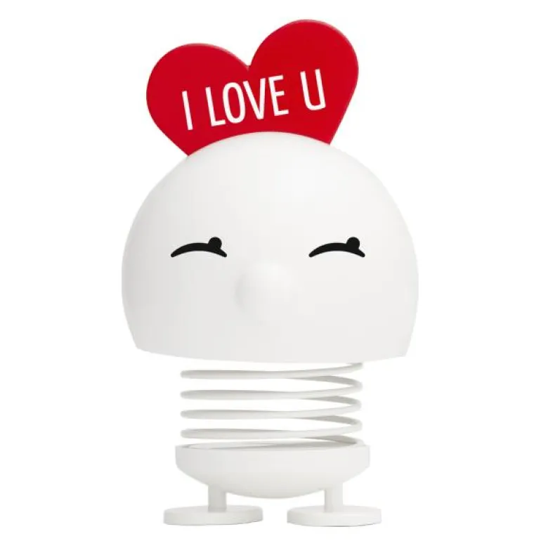 Bimble love medium hvit