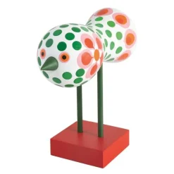 Birds 1967 no 6 16 cm rød/grønn