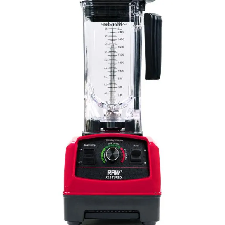 Blender X 2,5 Turbo 2L 1800W rød