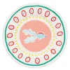 Bliss tallerken flat 22 cm fisk multi