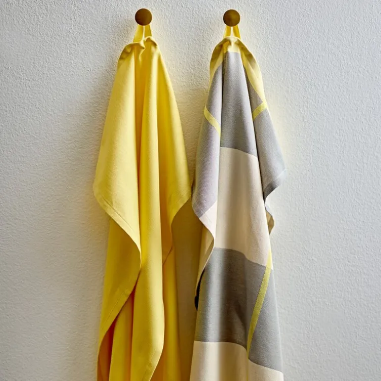 Blocks kjøkkenhåndkle 50x70 cm 2 stk yellow