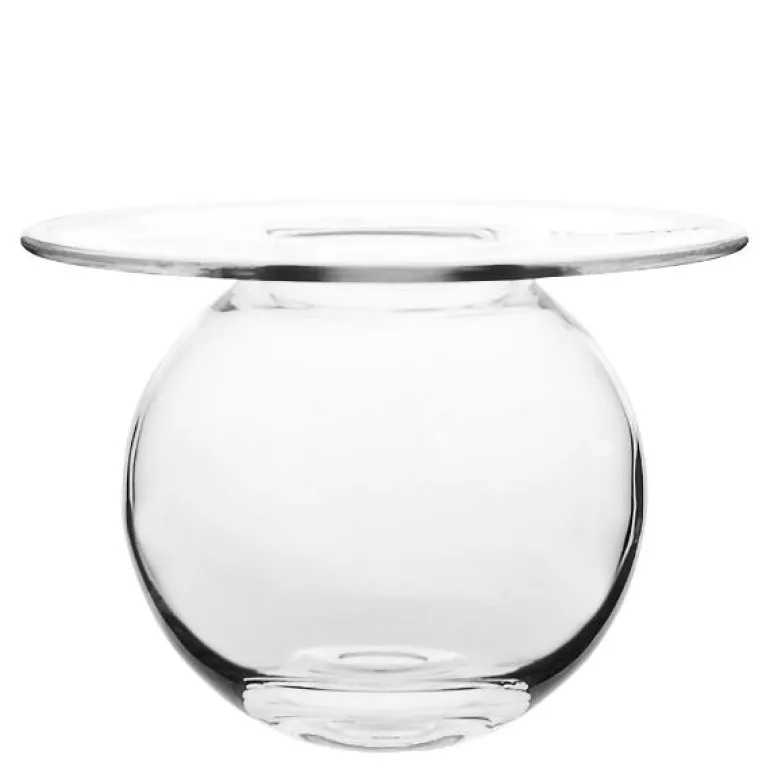 Boblen vase 16 cm klar