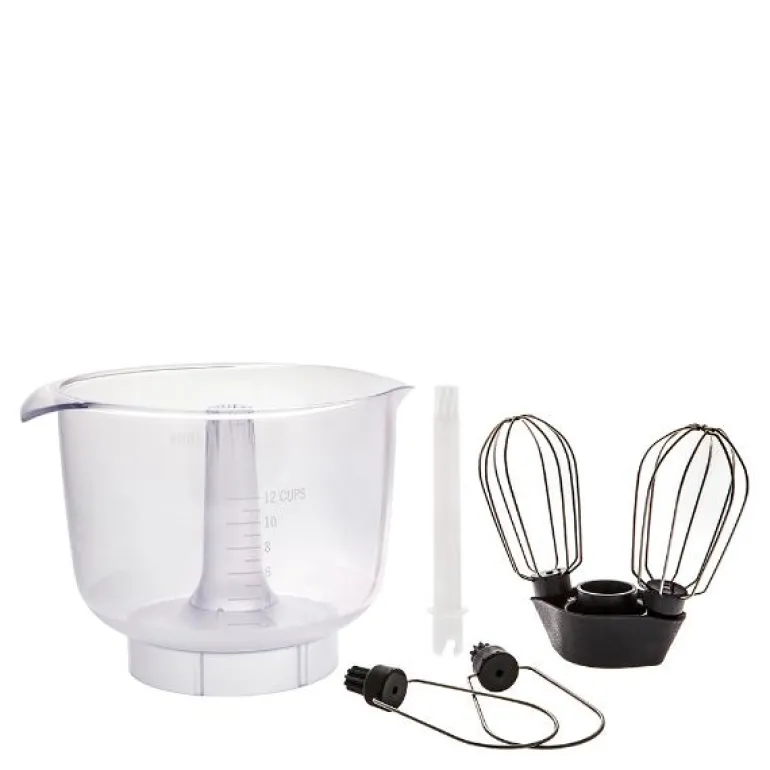 Bolle m/tilbehør 2,5L hvit