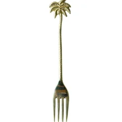 Brass Collection gaffel palme 20 cm messing