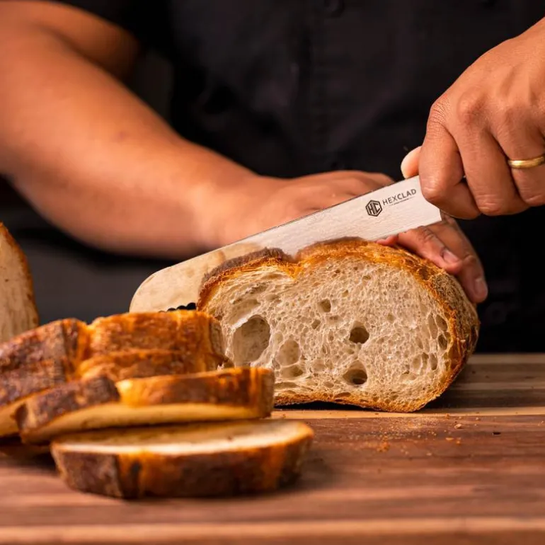 Brødkniv 20 cm skogsgrønn