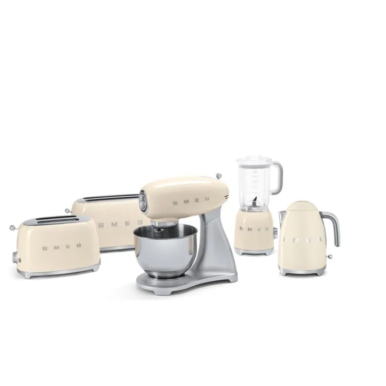 Brødrister TSF02 4 skiver krem