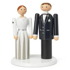 Bride 12 cm hvit