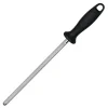 Brynestål metall 26 cm svart håndtak