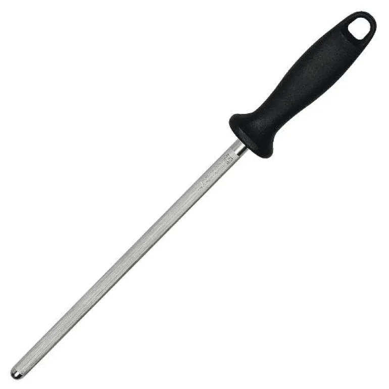 Brynestål metall 26 cm svart håndtak