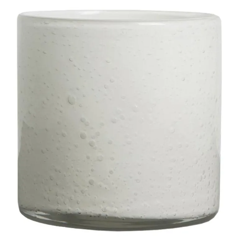 Calore lyslykt 10x10 cm hvit