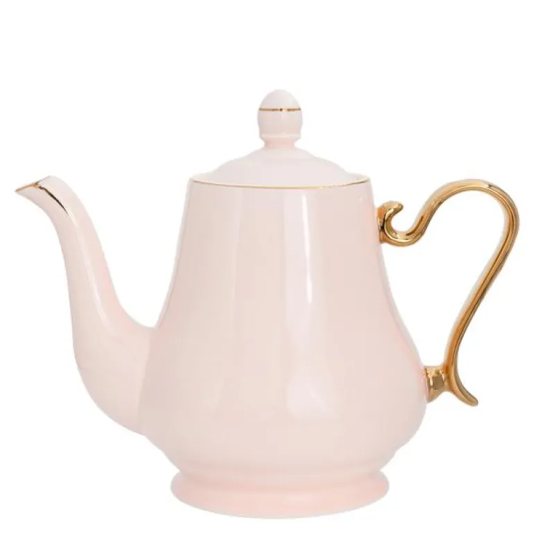 Cielo tekanne 1L rosa/gull