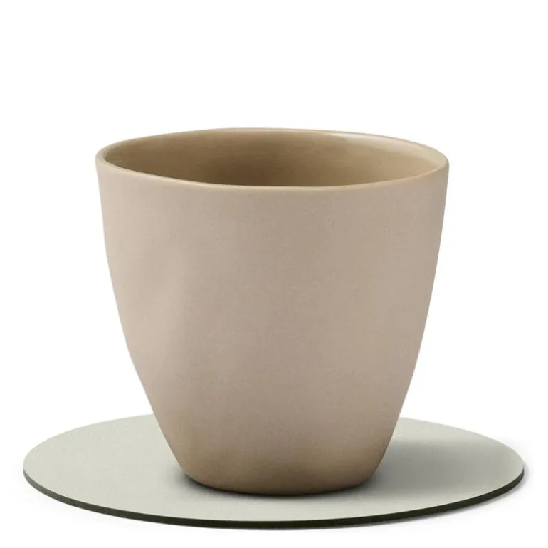 Circle Nupo glassbrikke 10 cm linen