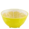 Citron skål 15 cm sitron gul