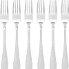 Classic dessertgaffelkniv 6 stk 18cm stål