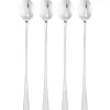 Classic teskje 4 stk lang 22cm stål