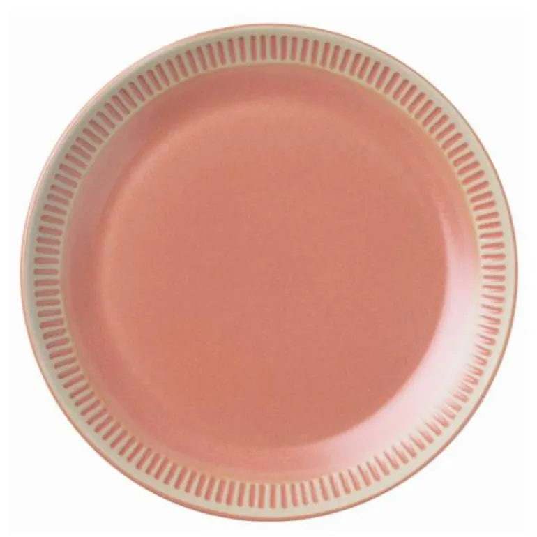 Colorit tallerken 19 cm koral