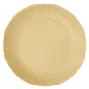 Confetti frokosttallerken 24 cm mustard