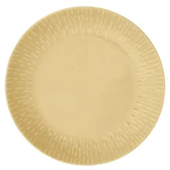 Confetti frokosttallerken 24 cm mustard