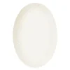Confetti ovalt fat 36x25,5 cm vanilla
