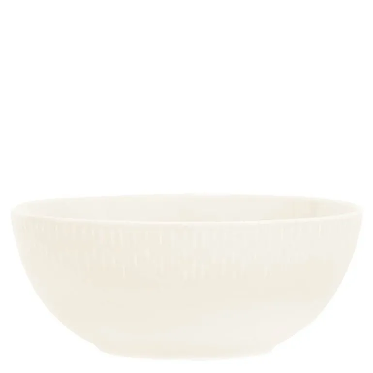 Confetti salatskål 23 cm vanilla