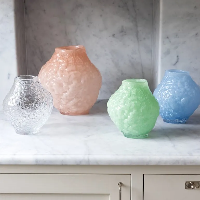 Corallo vase S lys blå
